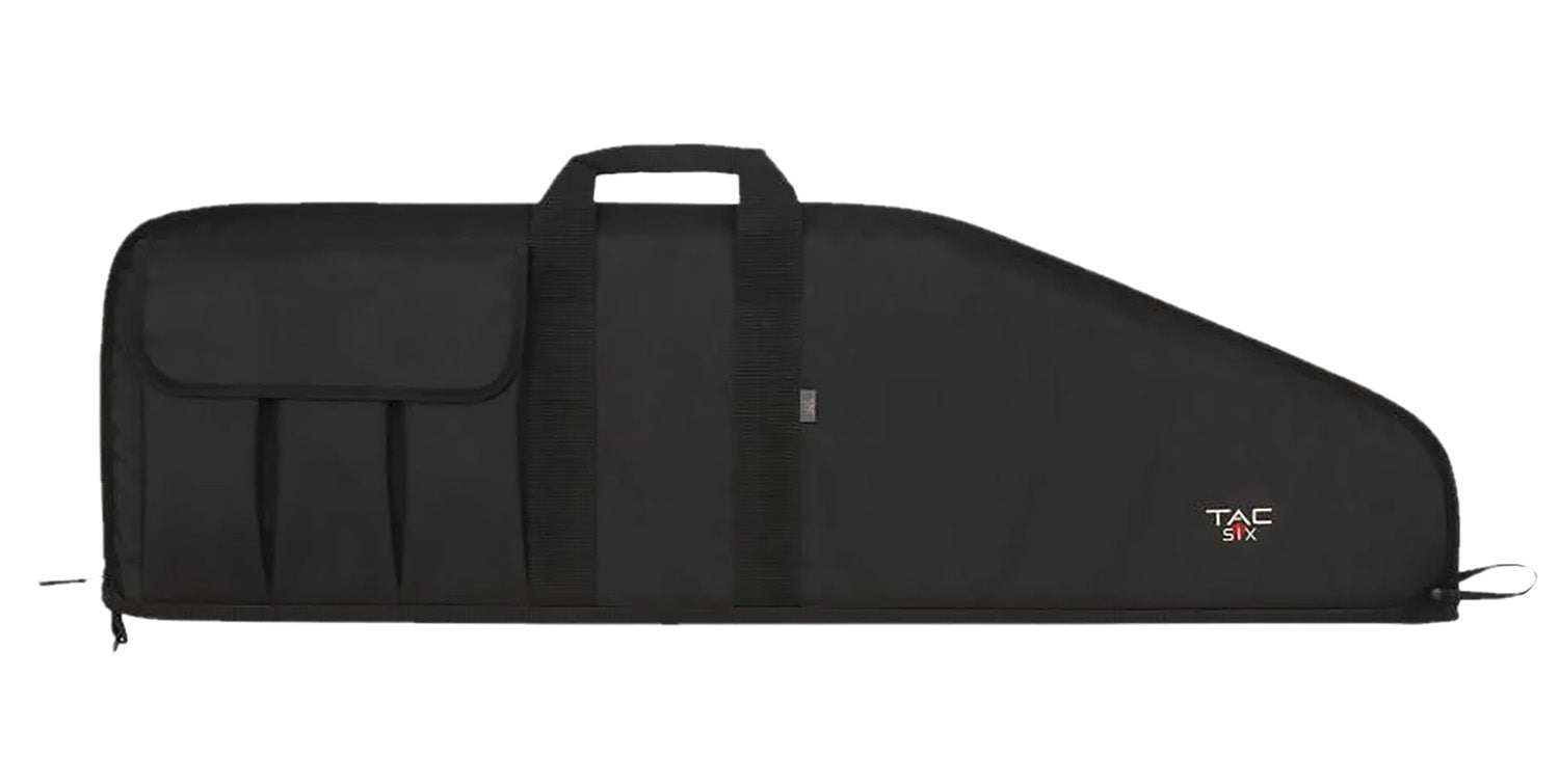 Tac Six Engage Tactical Rifle Case 42" Black Endura with Mag Pockets