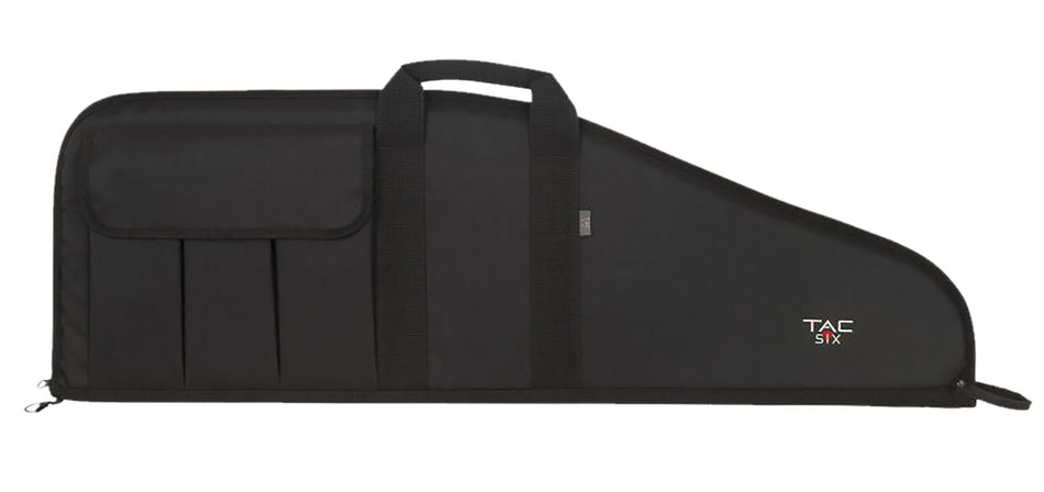 Tac Six Engage Tactical Rifle Case 38" Black Endura with Mag Pockets