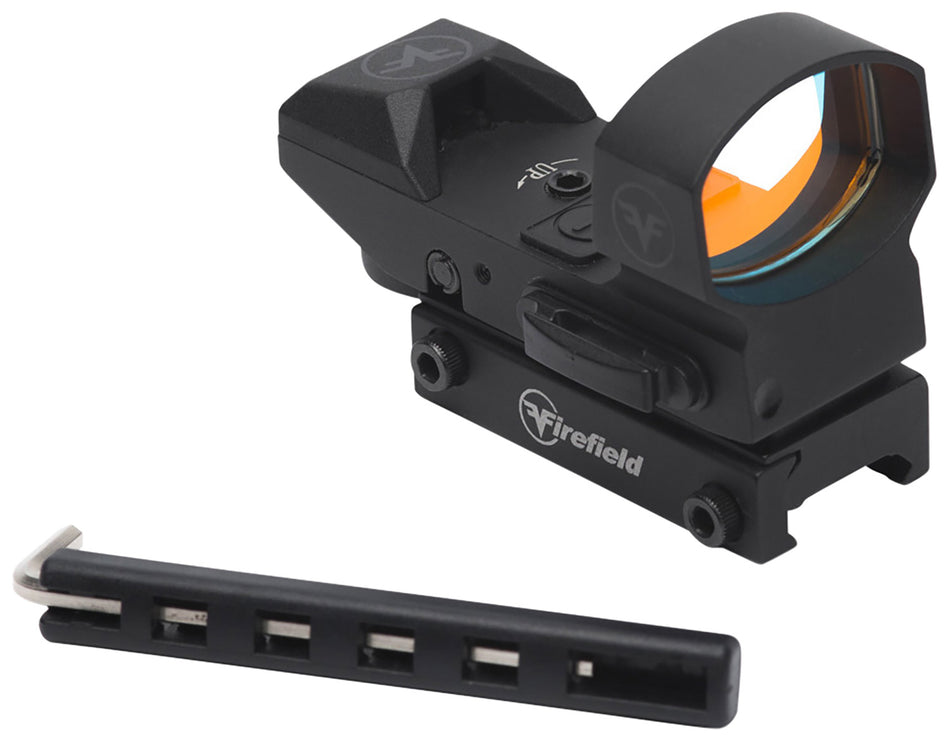 Firefield Impact Reflex Sight Black 1x 33mm Red Dot Multi Reticle MSR Shotgun