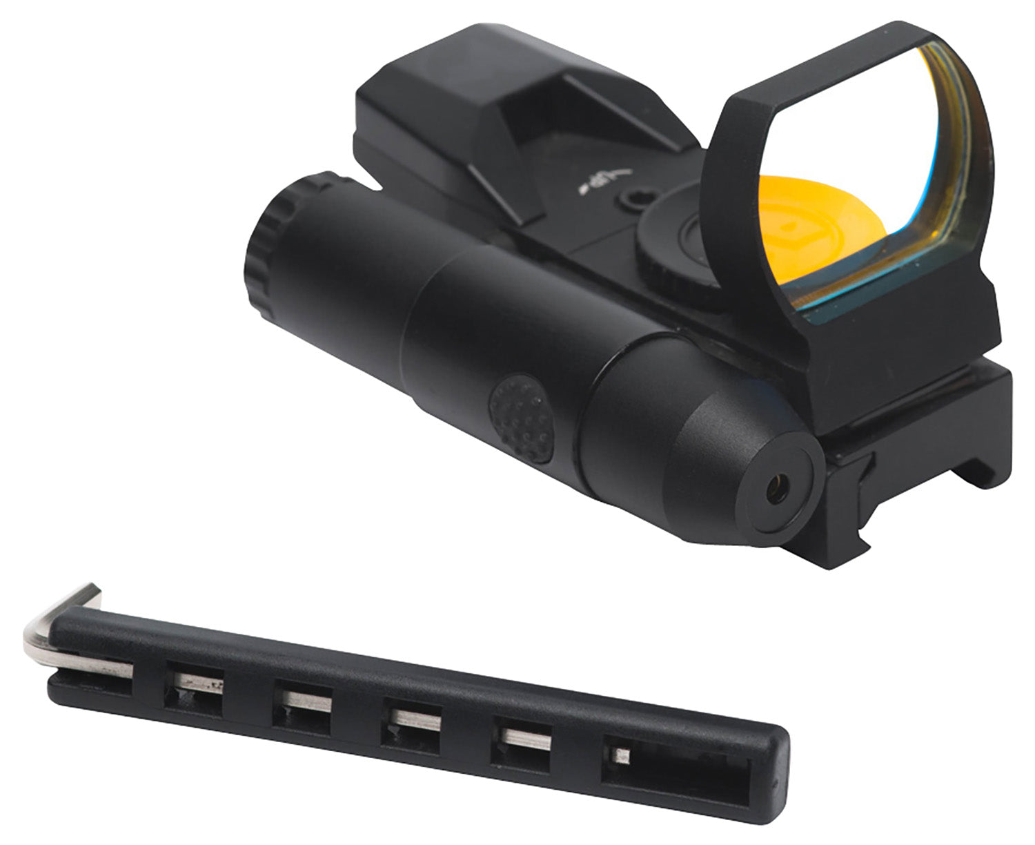 Firefield Impact Duo Reflex Red Dot Sight Black 1x 3 MOA Dot Built-In Red Laser