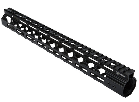 Firefield Verge M-LOK 15-Inch AR Handguard Black Anodized Aluminum Picatinny Rail