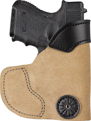 DeSantis Pocket Tuk Right Hand IWB/Pocket Leather Holster S&W J-Frame Suede