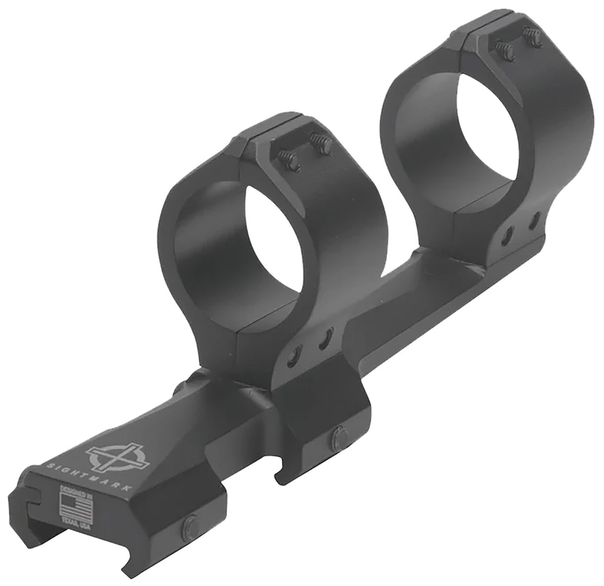 Sightmark SM34019 Tactical Fixed Cantilever Riflescope Mount/Ring Combo 30mm Matte Black