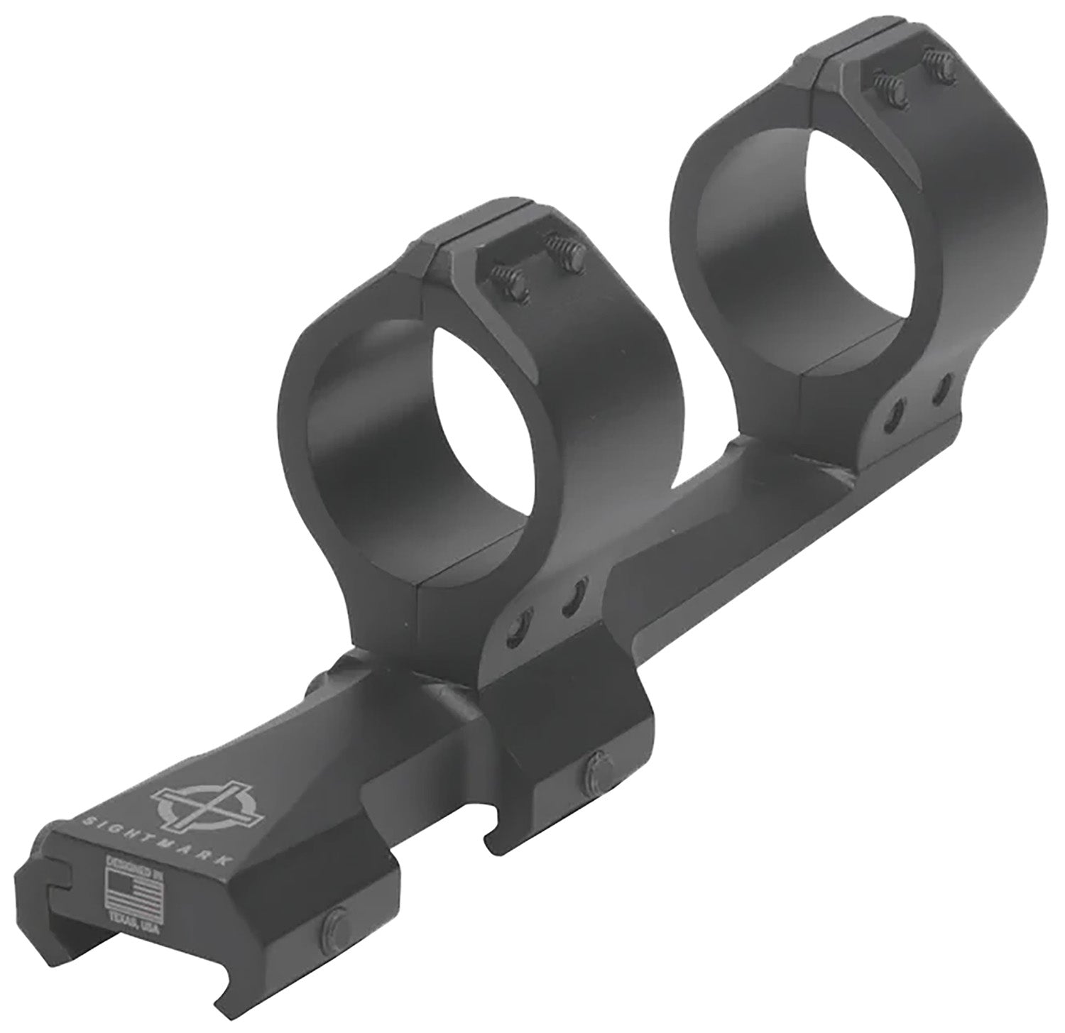 Sightmark SM34019 Tactical Fixed Cantilever Riflescope Mount/Ring Combo 30mm Matte Black