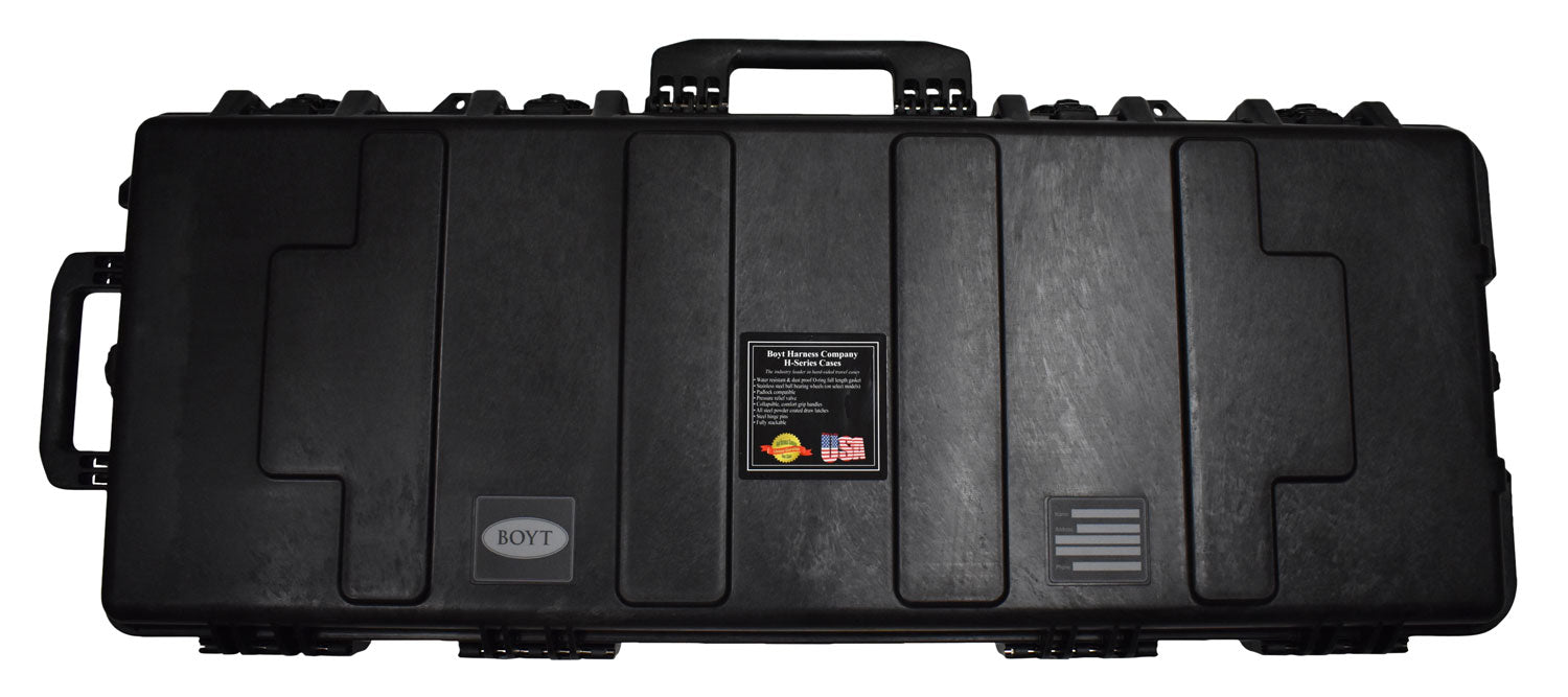 Boyt Harness H-Series H41XD Tactical Rifle/Carbine Case Black Polypropylene Customizable Foam