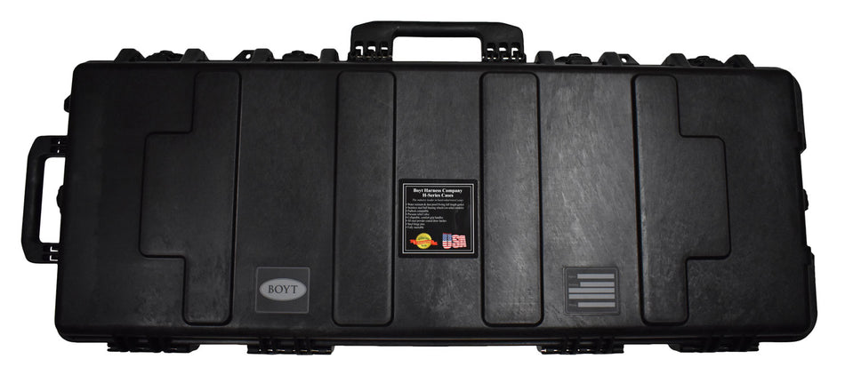 Boyt Harness H-Series H41XD Tactical Rifle/Carbine Case Black Polypropylene Customizable Foam