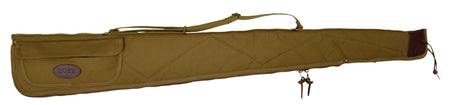 Boyt Harness Alaskan Shotgun Case 52" Khaki Canvas Flannel Lined with Lockable Zipper