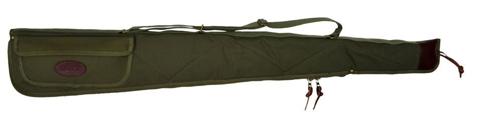 Boyt Harness Alaskan Shotgun Case 48" OD Green Canvas Flannel Lined with Lockable Zipper