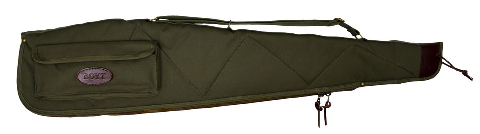 Boyt Harness Alaskan Rifle Soft Case 48" OD Green Canvas Quilted Flannel Lining for Scoped Rifles