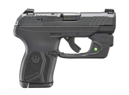 Ruger LCP Max .380 ACP 2.8" Barrel, Black Finish w/ Viridian E-Series Laser, 10-Round Magazine