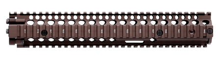 Daniel Defense M4A1 RIS II 12.25" 2-Piece Handguard FDE Anodized with Picatinny Rail AR-15