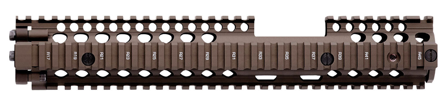 Daniel Defense M4A1 FSP RIS II 12.25" 2-Piece Free-Float Handguard FDE Anodized Picatinny Rail for AR-15