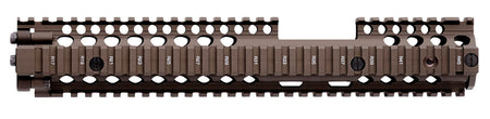 Daniel Defense M4A1 FSP RIS II 12.25" 2-Piece Free-Float Handguard FDE Anodized Picatinny Rail for AR-15