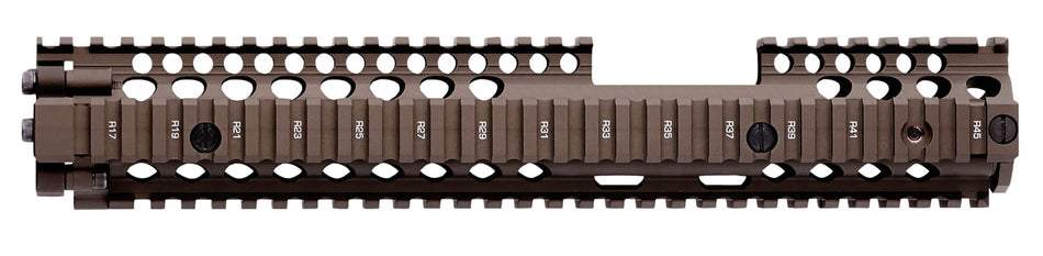Daniel Defense M4A1 FSP RIS II 12.25" 2-Piece Free-Float Handguard FDE Anodized Picatinny Rail for AR-15