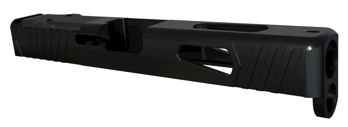 Rival Arms Precision Pistol Slide A1 QPQ Black 17-4 Stainless Docter Optic Cut Glock 17 Gen4