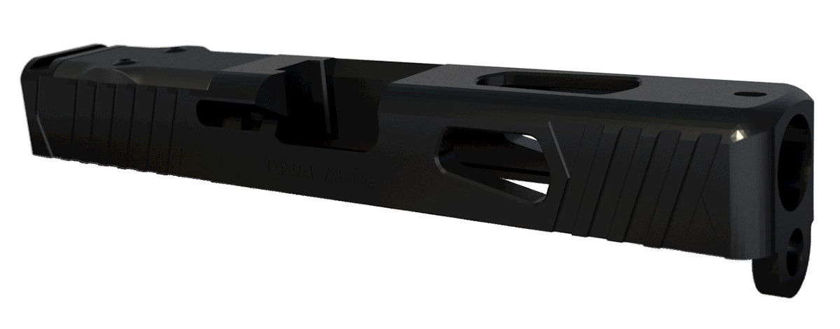 Rival Arms Precision Pistol Slide A1 QPQ Black 17-4 Stainless Docter Optic Cut Glock 19 Gen3