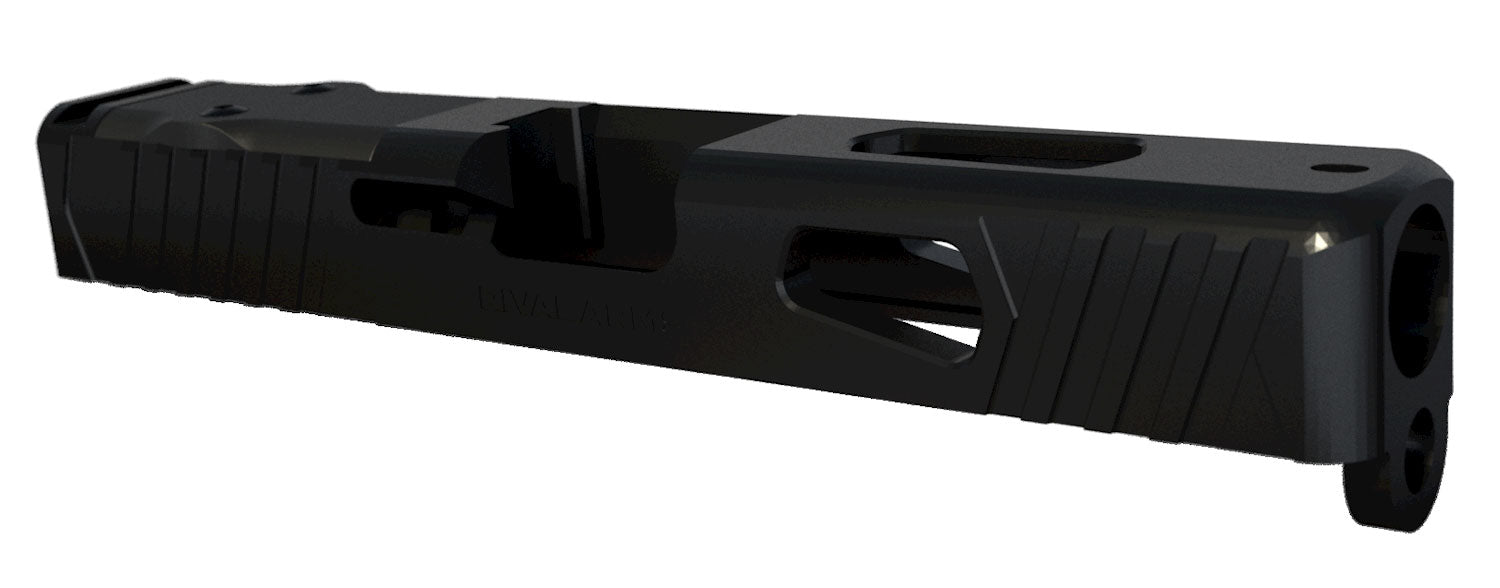 Rival Arms Precision Pistol Slide A1 QPQ Black 17-4 Stainless Docter Optic Cut Glock 19 Gen3
