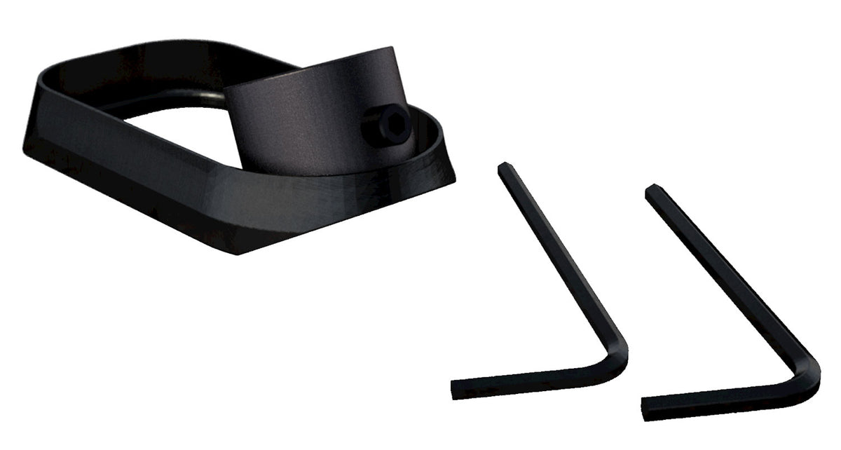 Rival Arms RA70G201A Black Anodized Two Piece Magwell Compatible with Glock 19 Gen3