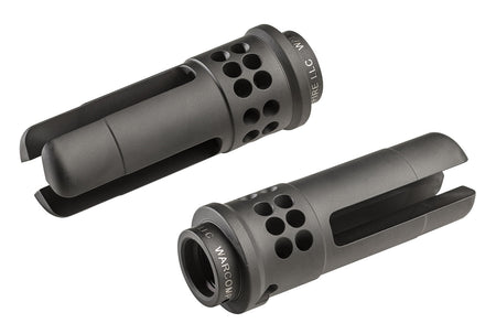 SureFire Warcomp QD Open Tine Flash Hider 5.56mm 1/2"-28 Threads, SOCOM Suppressor Compatible