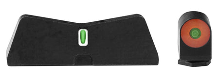 XS Sights GL0009S5N Glock DXT2 Big Dot Night Sight Set - Orange Front, White Bar Rear