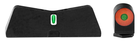 XS Sights GL0010S5N Glock DXT2 Big Dot Night Sight Set - Orange Outline Front, White Bar Rear
