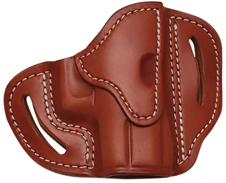 1791 Gunleather BHCCBRR BHC OWB Compact Classic Brown Leather Belt Slide Holster Glock 43/Sig P365 Right Hand