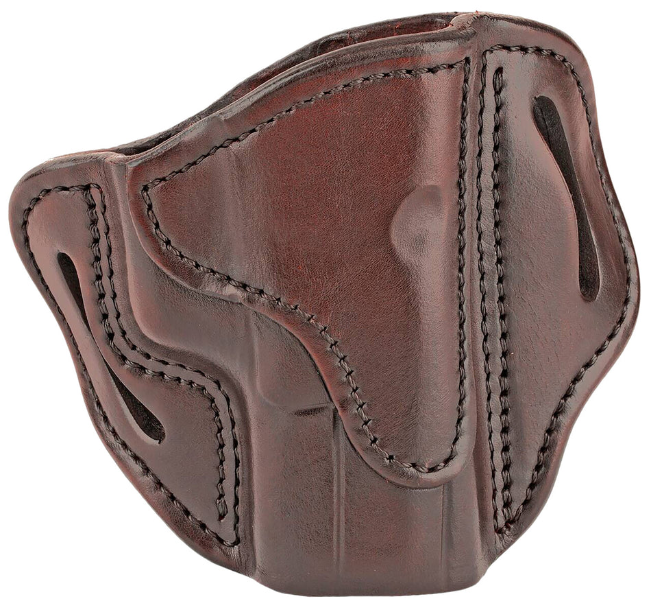 1791 Gunleather BH21SBRR OWB Belt Slide Signature Brown Leather Fits Glock 17/M&P Shield/XD RH