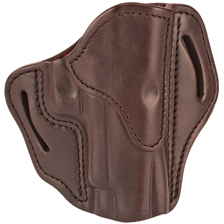 1791 Gunleather BH23SBRR OWB Belt Slide Signature Brown Leather Fits Glock 17/Sig P226/VP9 Right Hand