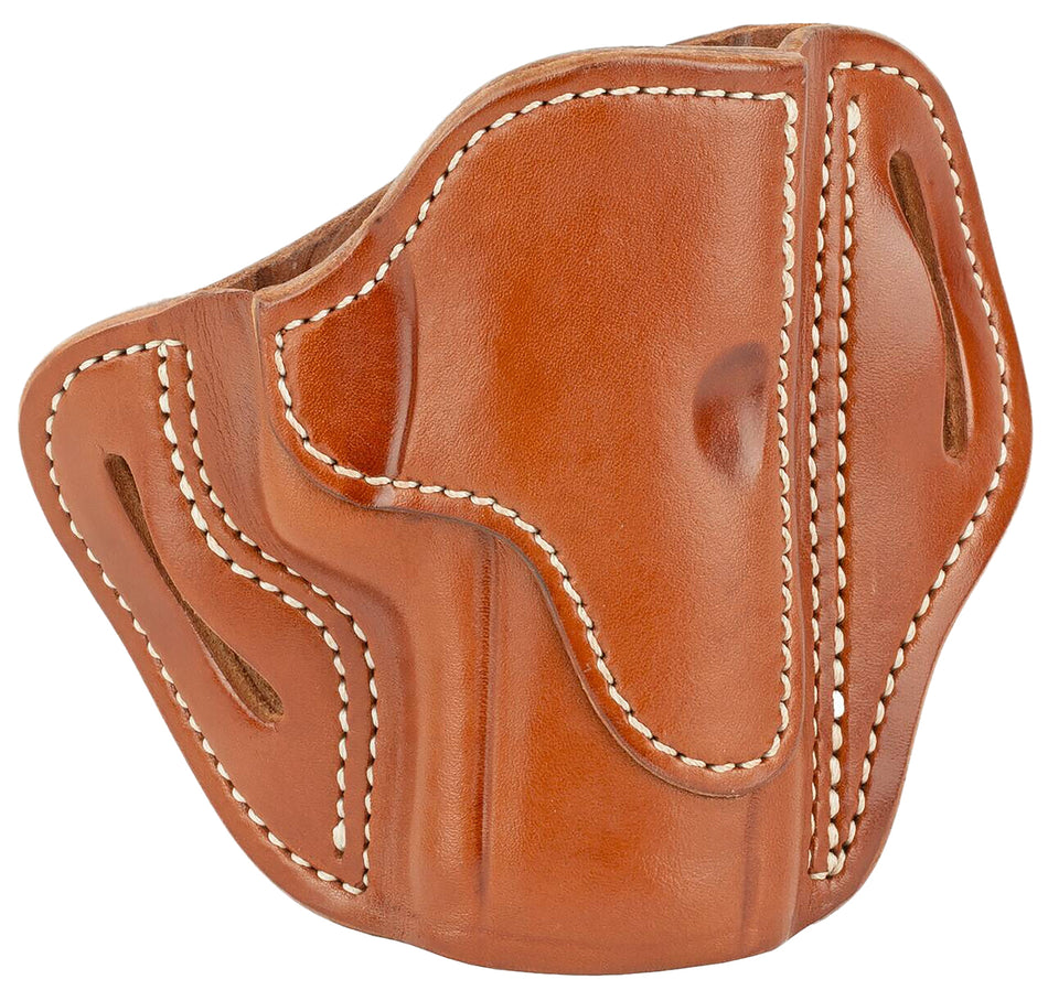 1791 Gunleather BH24SCBRR OWB Belt Slide Classic Brown Leather Fits FN 509/Springfield XD-M/HK VP9SK
