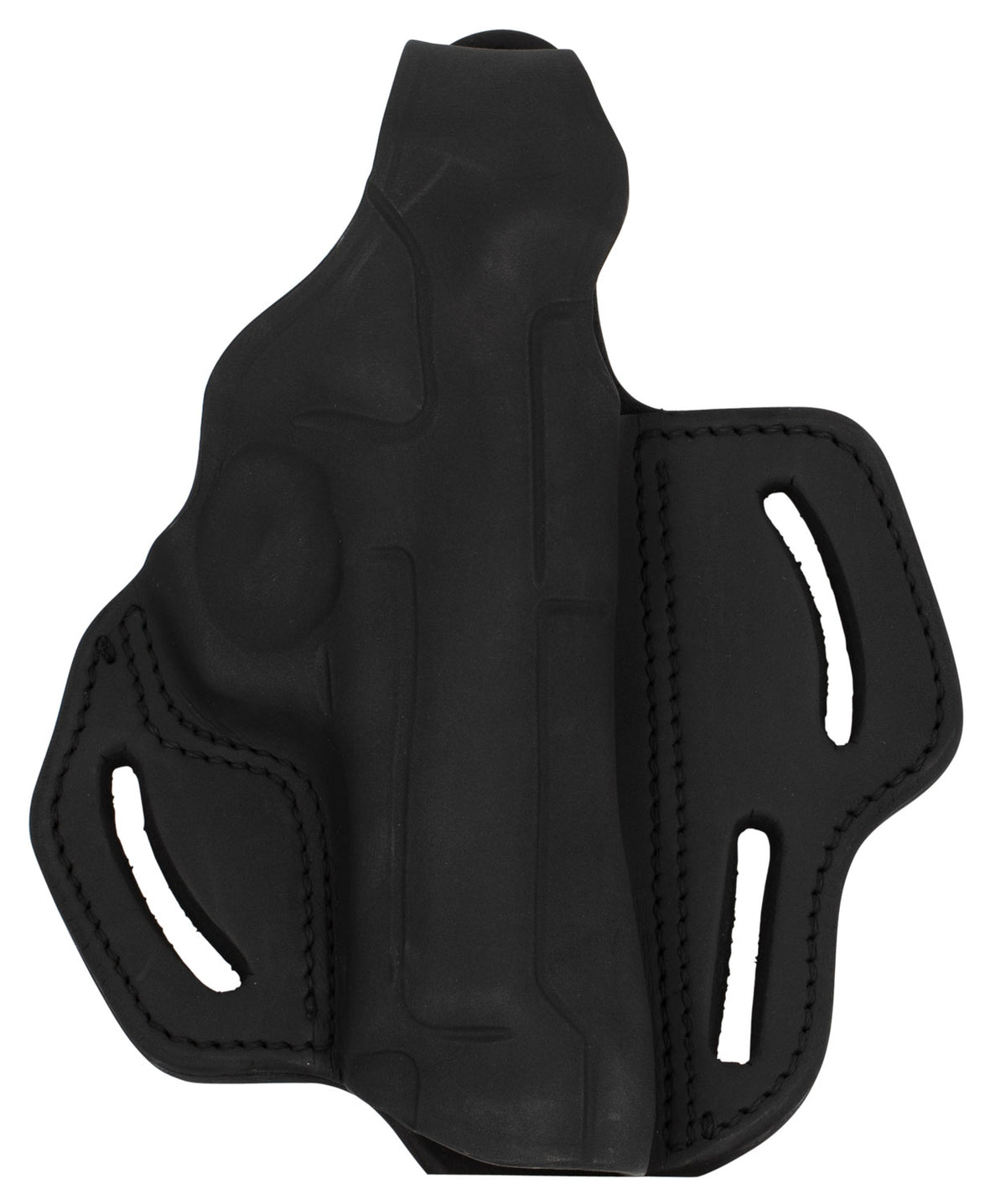 1791 Gunleather BHX4SBLR OWB Belt Slide Stealth Black Leather w/Thumb Break Fits Beretta 92/CZ 75/P-10