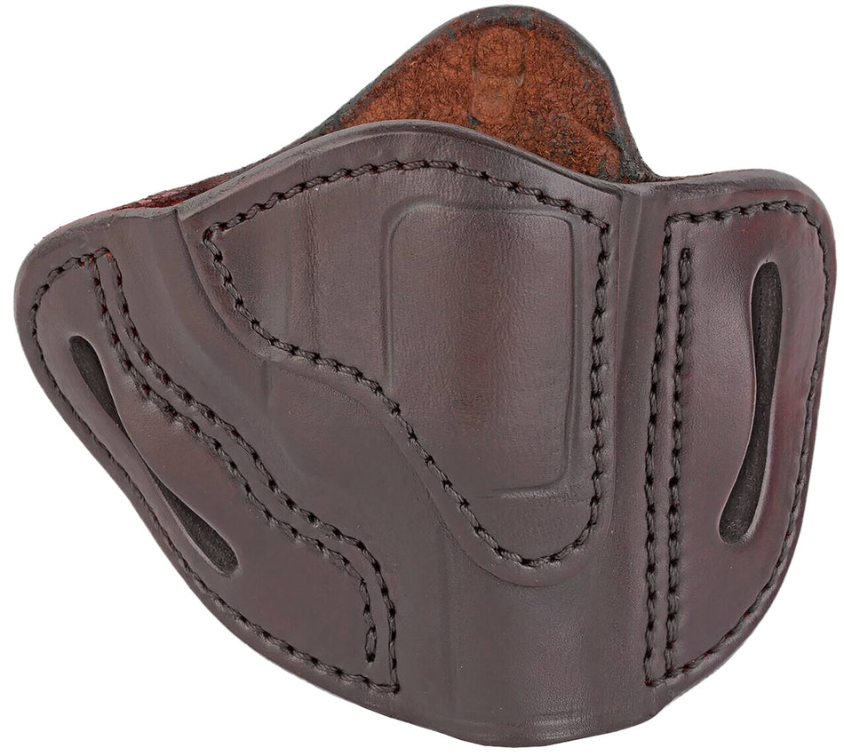 1791 Gunleather RVH1 OWB Size 01 J-Frame Belt Holster Signature Brown Leather for Ruger LCR S&W 38 RH