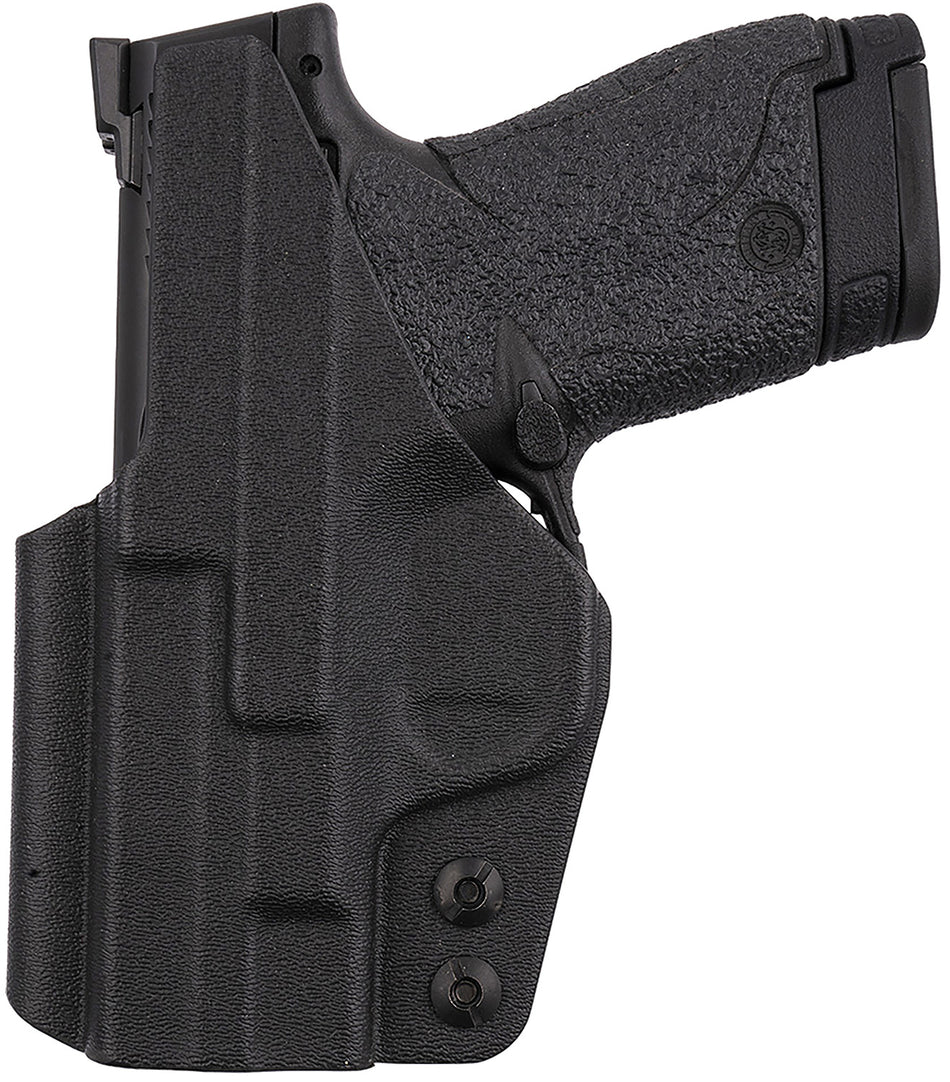 1791 Gunleather TACIWBSHIELDBLKR Tactical Kydex IWB Holster Black Belt Clip for S&W Shield 9mm 40cal RH