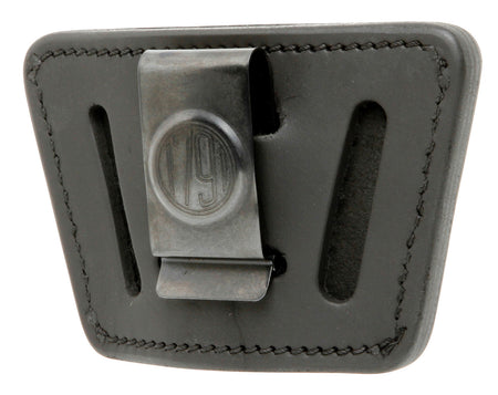 1791 Gunleather UIWSBLA UIW Universal IWB OWB Holster Black Leather Belt Clip Sub-Compact to Full Size Autos Ambi