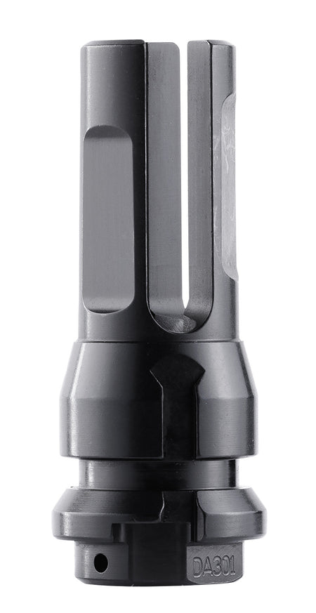 Dead Air DA301 Muzzle Flash Hider 1/2"-28 Threads Black for 5.56 Sandman Series Suppressors