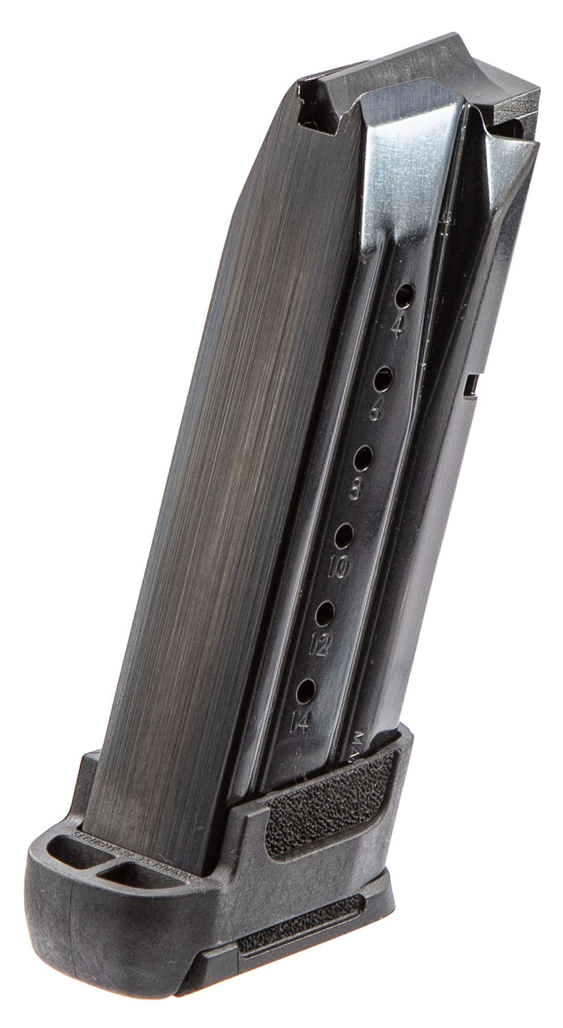 Ruger 90681 Security-9 Compact Magazine 15 Round 9mm Luger Black Oxide Steel