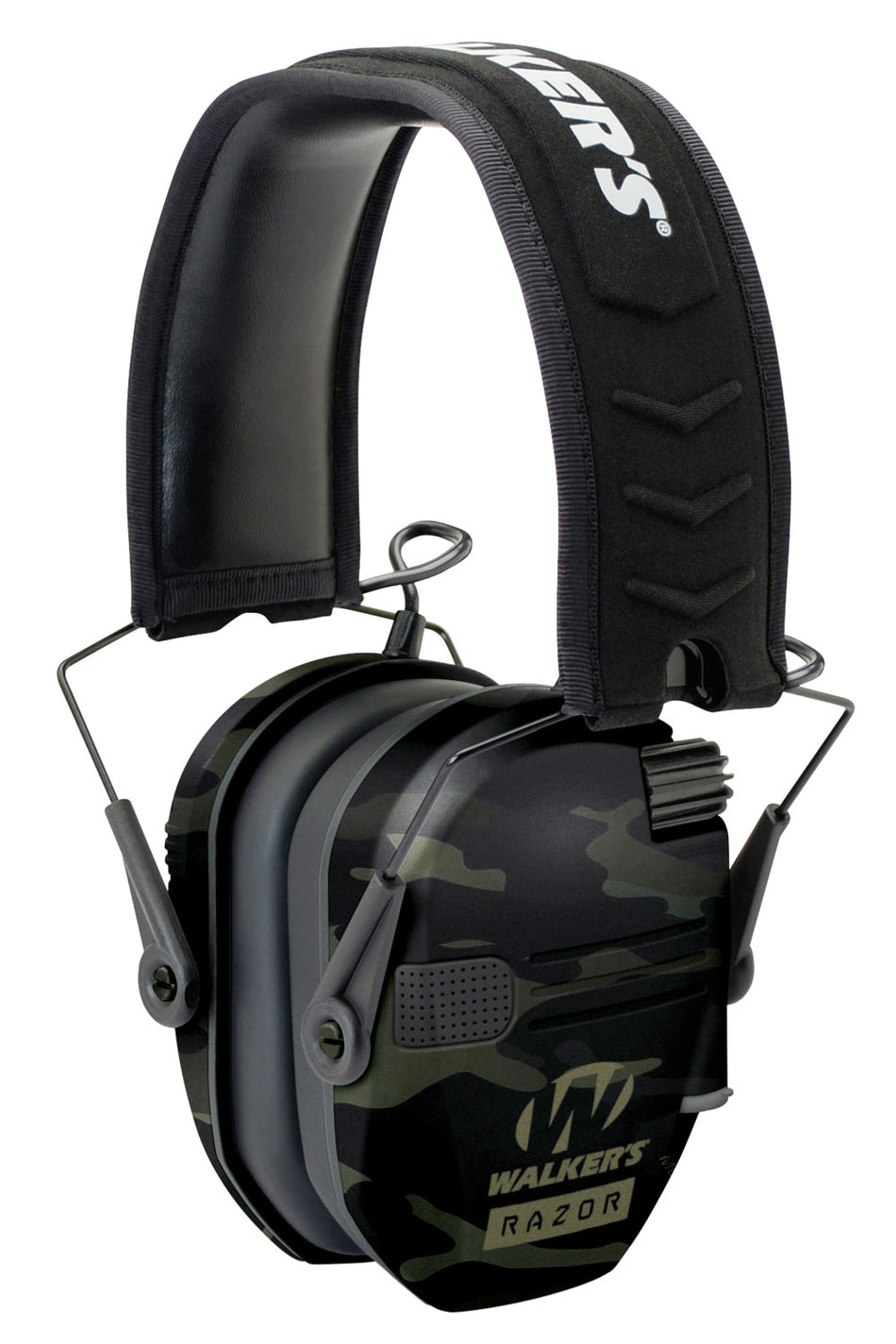 Walker's GWPRSEMMCCG Razor Slim Electronic Muff 23 dB Multi-Cam/Black NRR