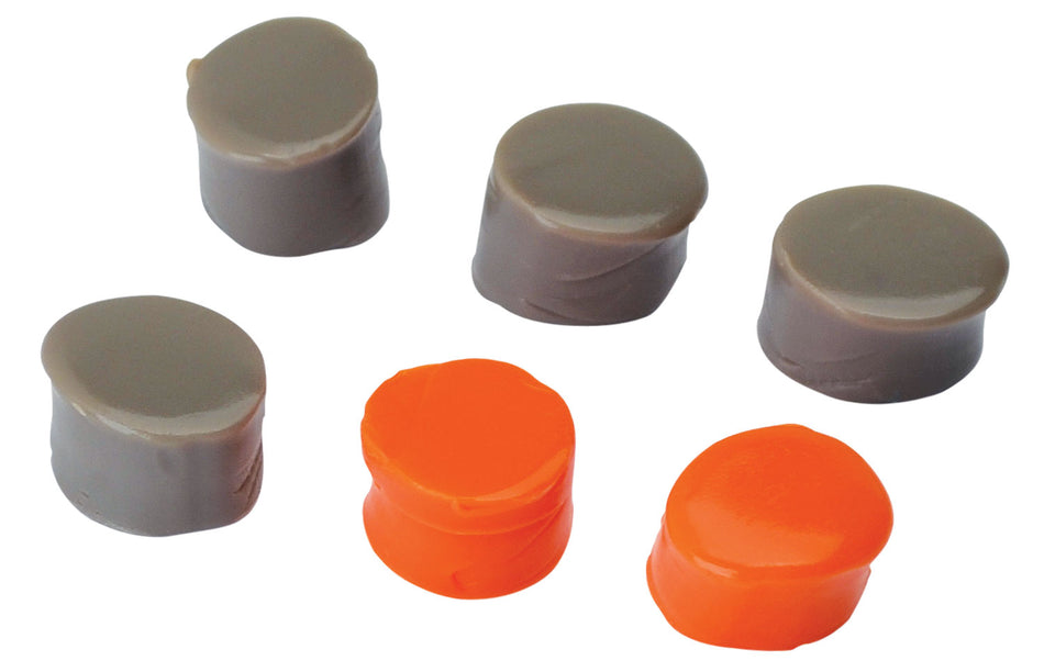 Walker's GWPSILPLGOFDE Silicone Putty Ear Plugs 32 dB FDE/Orange 3-Pack