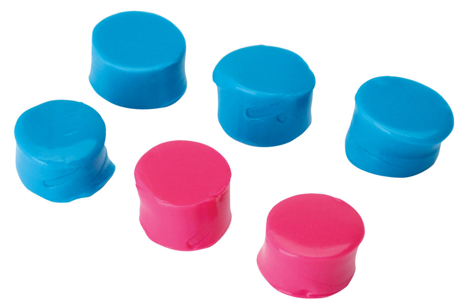 Walker's GWPSILPLGPKTL Silicone Putty Ear Plugs 32 dB Pink/Teal 3-Pack
