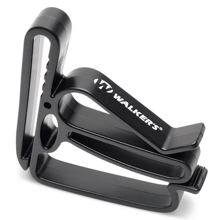 Walker's GWPBELTLOOP Belt Clip Universal Muff Carrier Black Polymer
