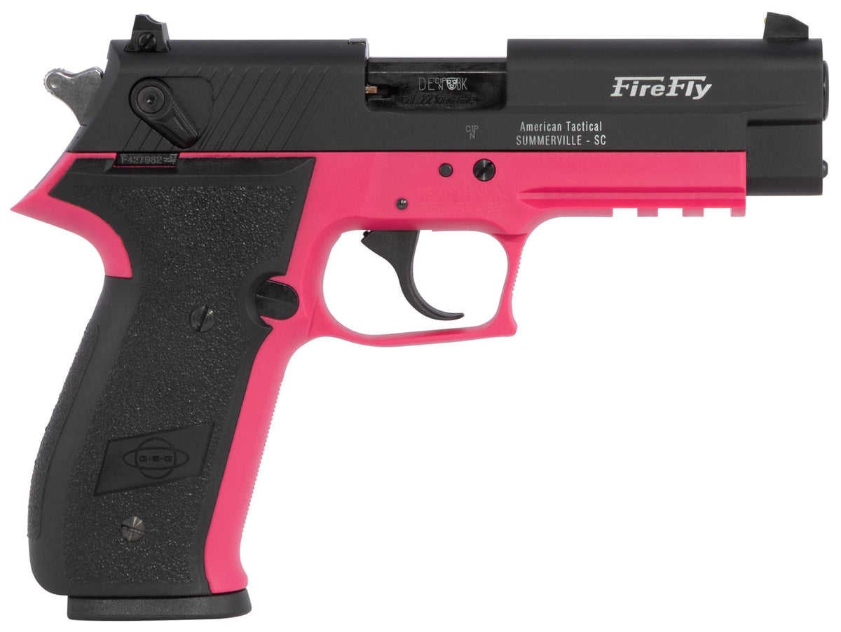 GSG FireFly .22 LR 10+1 4" Pink Zinc Pistol