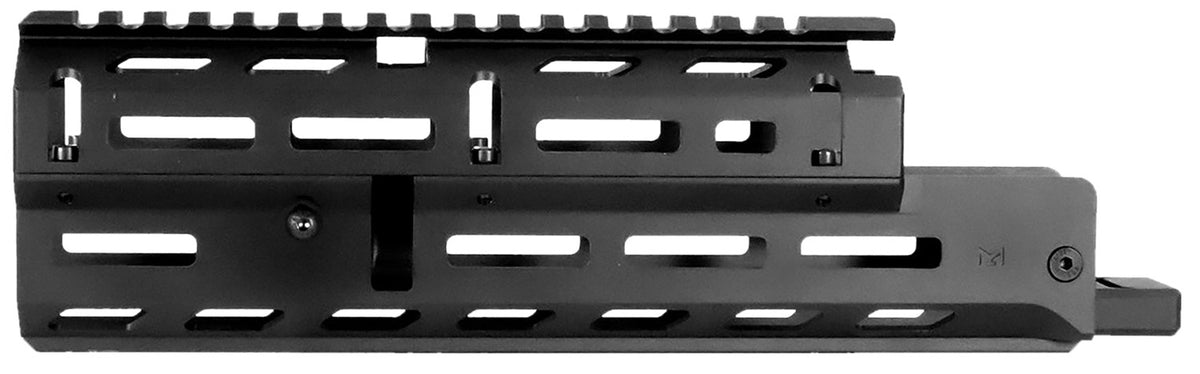 Aim Sports MMAK03 AK-47 M-LOK Drop-In 2-Piece Handguard with Picatinny Top Rail, Black Anodized