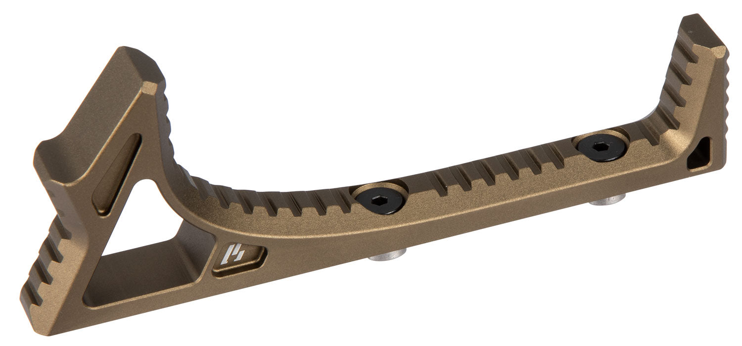Strike Industries Link Curved Fore Grip LINKCFGFDE FDE Aluminum AR M-Lok/Keymod