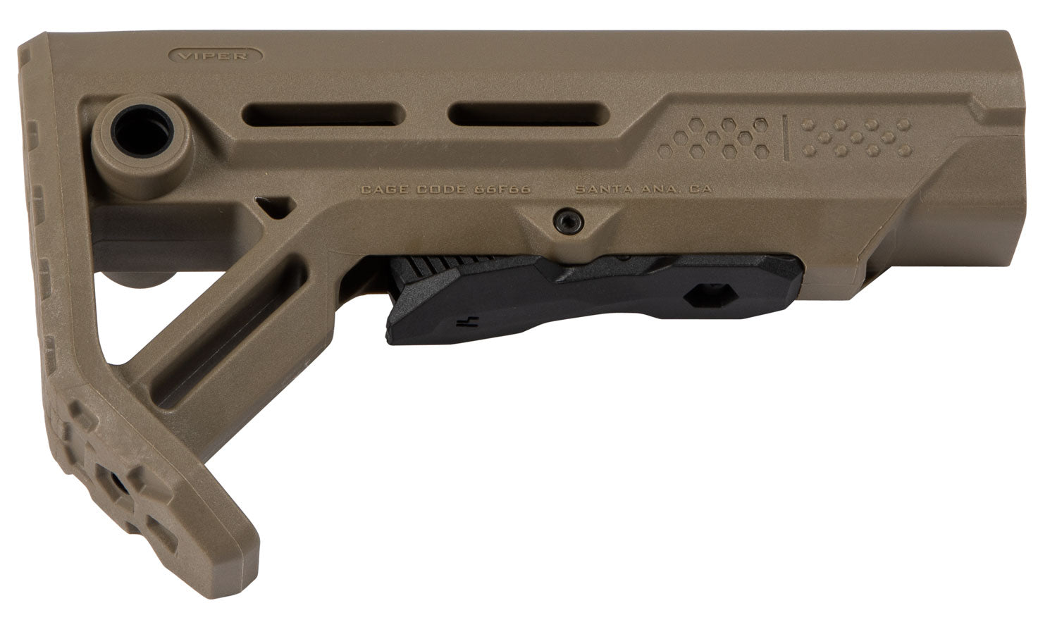 Strike Industries STRIKEESMOD1FDEBK MOD1 AR-15 M16 Mil-Spec Replacement Stock FDE Synthetic