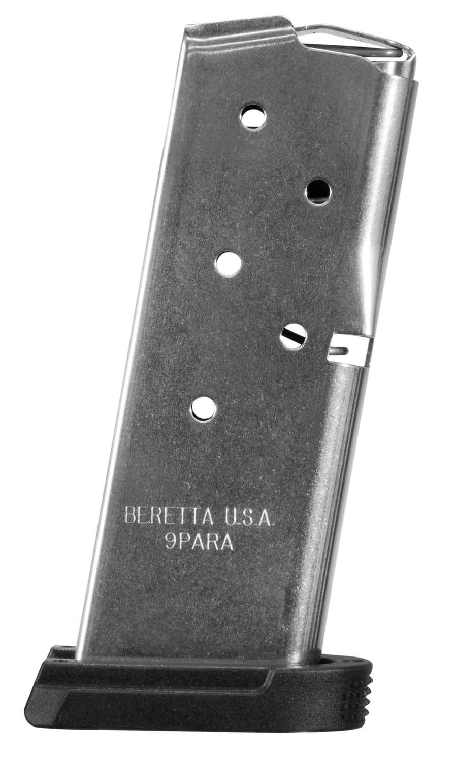 Beretta APX Carry 6-Round Magazine Floor Plate 9mm Luger Black Polymer JFAPXCARRY6