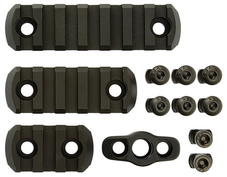 CMC Triggers 81724 M-LOK 4-Piece Rail and Sling Mount Accessory Kit Black Anodized