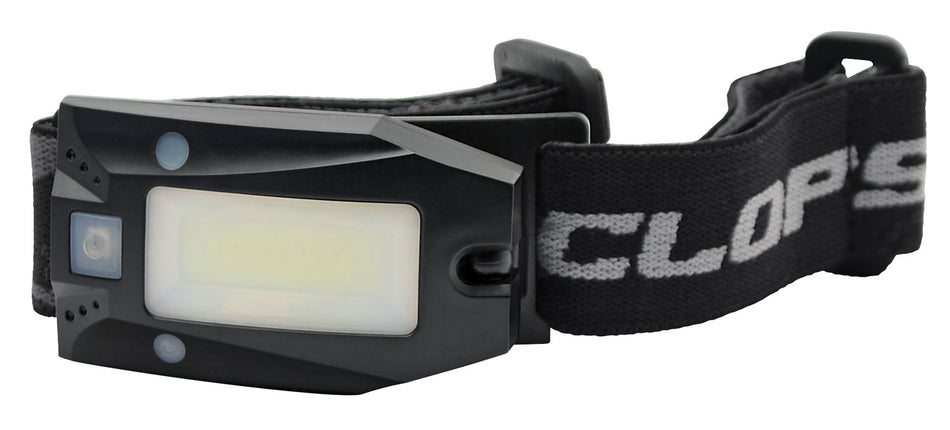 Cyclops HL150 Motion Activated Headlamp 150 Lumens Red/White LED Black