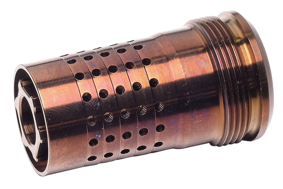 Q LLC CB5824 Cherry Bomb 7.62mm Copper Stainless Muzzle Brake 5/8"-24 tpi