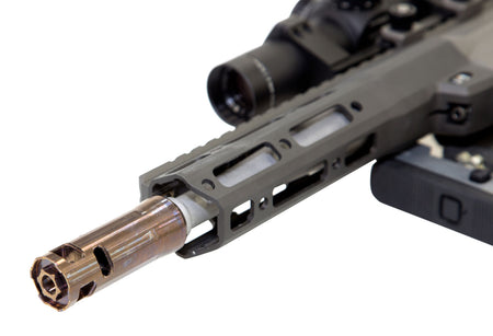 Q LLC BRQUICKIE Bottle Rocket AR-Platform Muzzle Brake Copper 17-4 Stainless Steel
