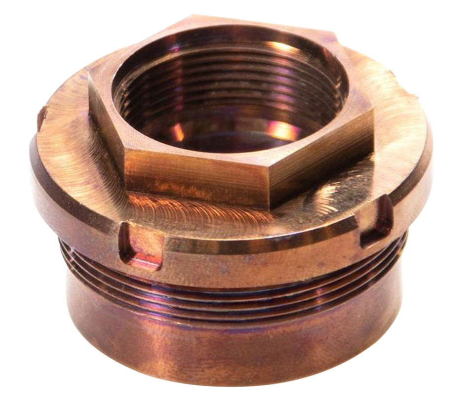Q LLC Plan-B Omega 1.375"-24 Suppressor Hub 17-4 Copper Stainless Compatible with SilencerCo Omega Cherry Bomb