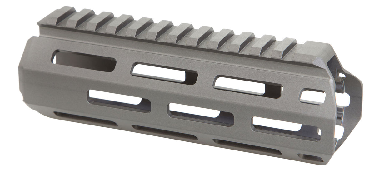 Q LLC Honey Badger 6-Inch M-LOK Aluminum Gray Handguard